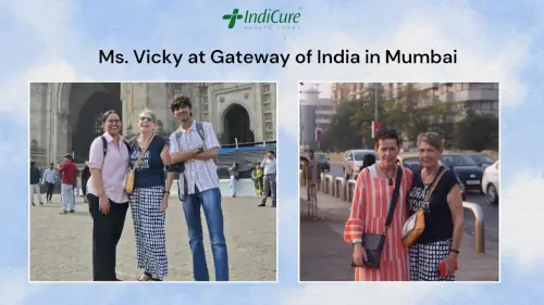 Ms. Vicky at Gateway of India in Mumbai Ms. Vicky at Gateway of India in Mumbai